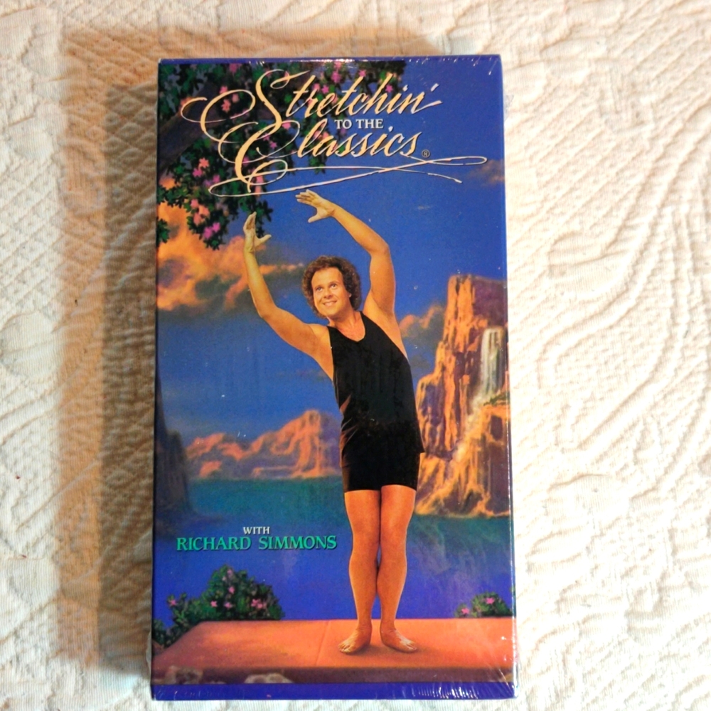 Stretching To The Classics with Richard Simmons VHS Tape New Sealed